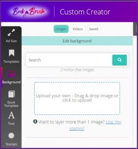 How to upload your own image