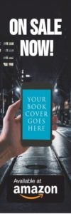 Community template bookmark featuring a hand holding a mobile phone with a dark street behind.