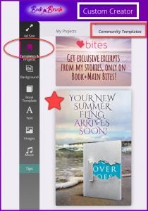 Example of a community template and how L.A. Sartor found it
