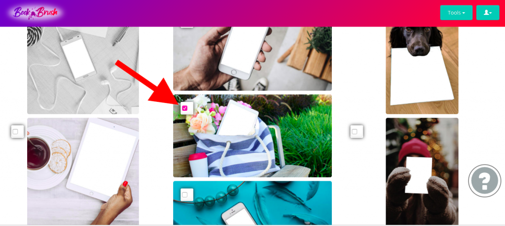 Relaxing images in Instant Mockups