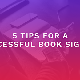 5 Tips for a Successful Book Signing