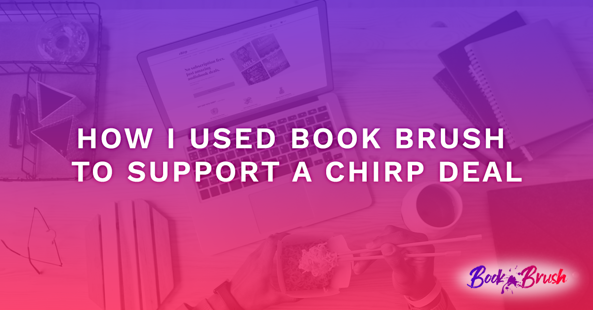 book brush promo graphics for Chirp