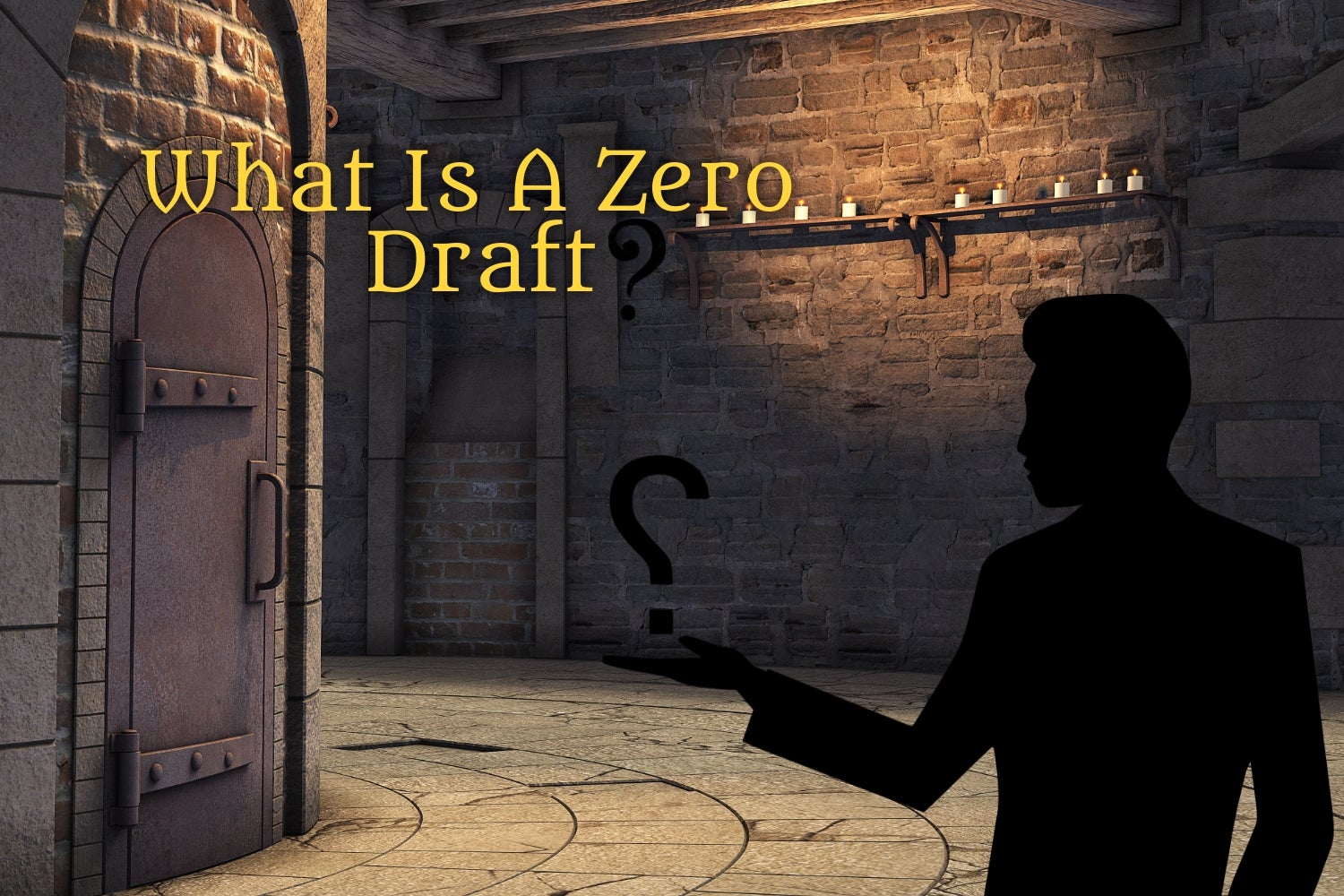 What is a Zero Draft image for blog post