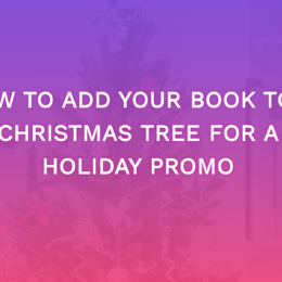 How To Add Your Book To A Christmas Tree For A Holiday Promo