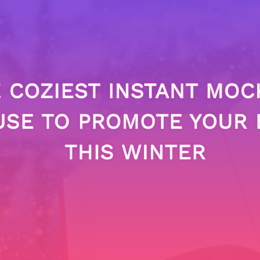 The Coziest Instant Mockups To Use To Promote Your Book This Winter