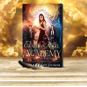 The sense of golden clouds and the feather at the bottom of the cover gives the send that there is a new beginning