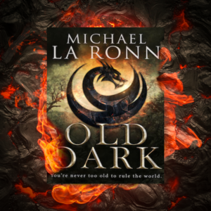 This cover uses the orange flames color and the sense of fantasy that are in Michael La Ronn's cover