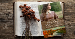This meme, chosen by L.A. Sartor for Book Brush, shows a book cover on an open bible
