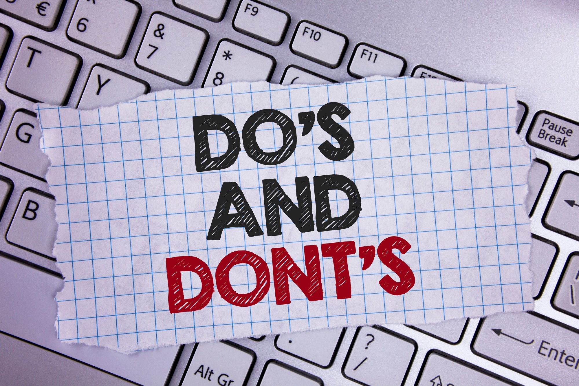 Blog post by K.L. Montgomery for Book Brush, Do's and Don'ts