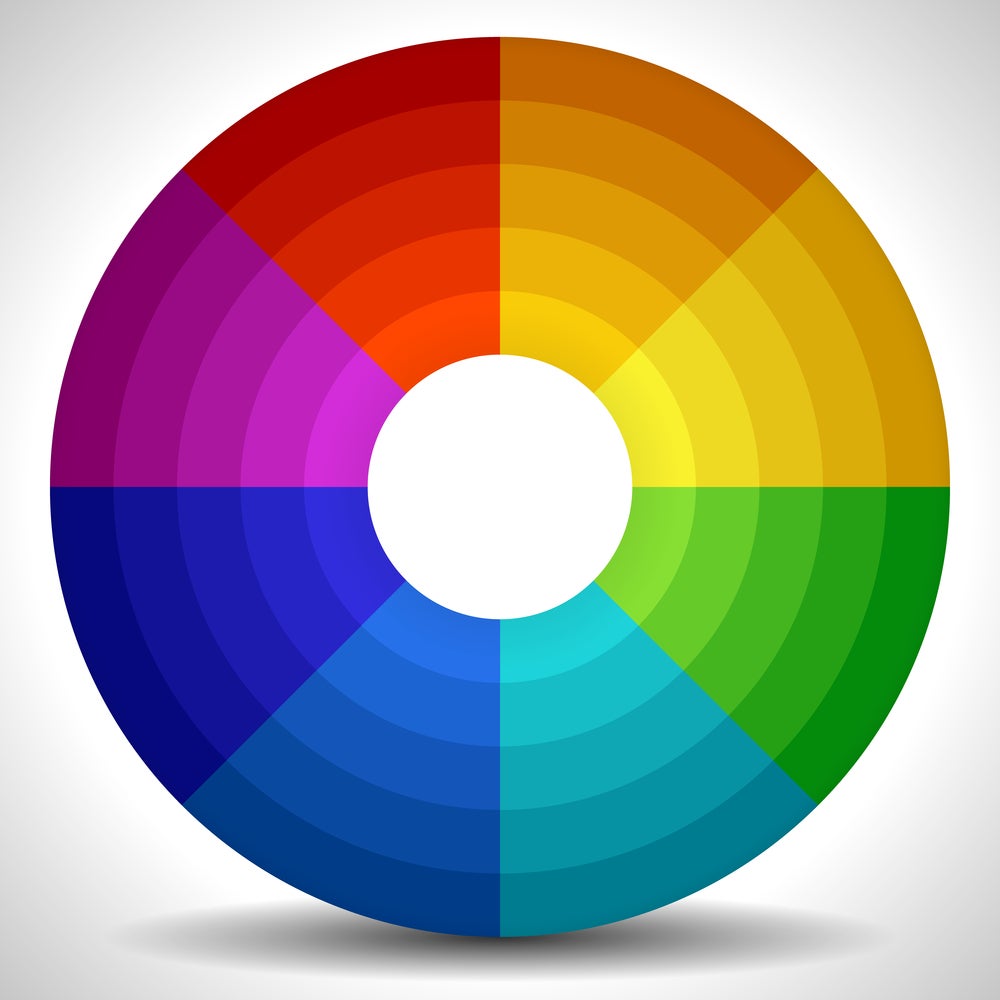 color wheel color palette