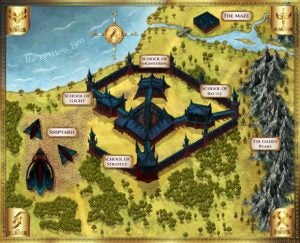 Drexian Academy Map