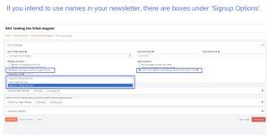 Customizing landing page 