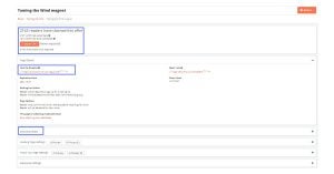 Stats from landing page