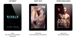 Jane Frost's trio of books