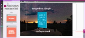 How to make this landscape image size from a square to a horizontal