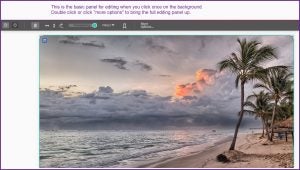 Basic background edit