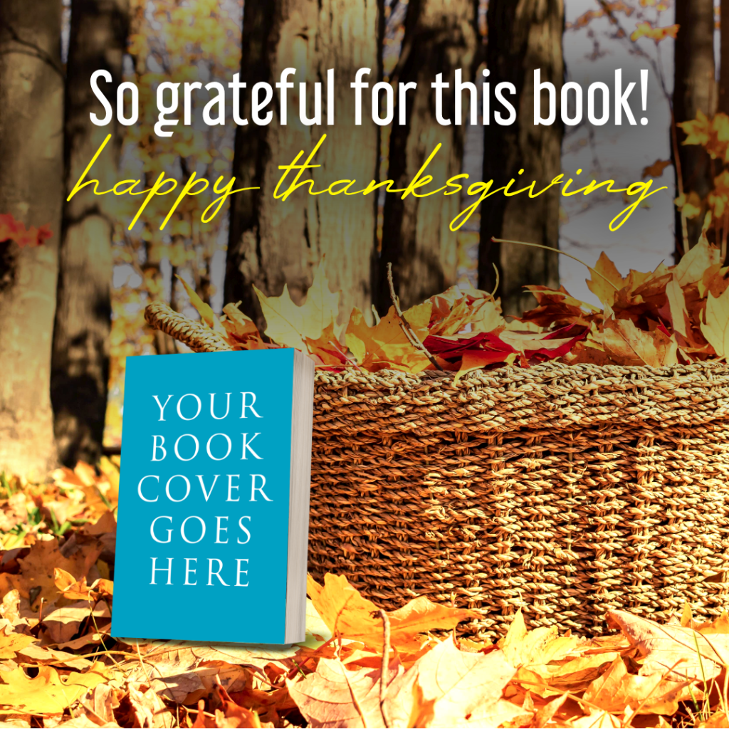 creative ways to promote your book between halloween and thanksgiving